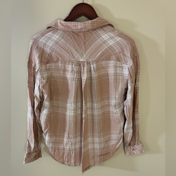 Gentle Fawn plaid button down - Picture 2 of 6